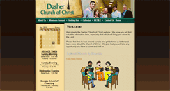 Desktop Screenshot of dasherchurchofchrist.nextmeta.com