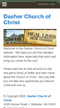 Mobile Screenshot of dasherchurchofchrist.nextmeta.com