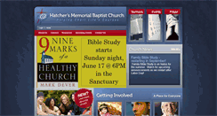 Desktop Screenshot of hatchersbaptist.nextmeta.com